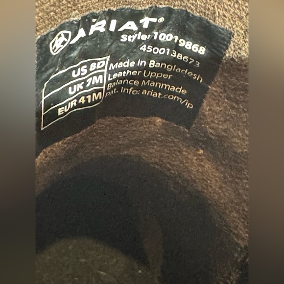 Ariat Men’s Midtown Rambler Size 8 D Barn Brown Leather 10019868 Chelsea Boots - Picture 16 of 16